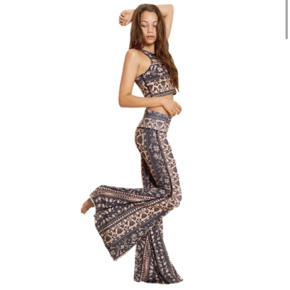 Teeki Moonflower Bell Bottom Pant